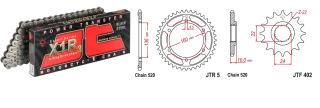 Láncszett JT lánccal 80LE-ig! JTF402.16, JTR5.47, JTC520X1R3/112DL